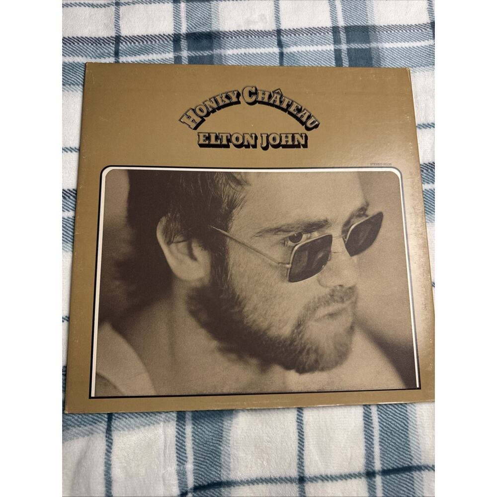 Elton John Honky Chateau Vinyl LP Ruby Red VG/VG+ Elton John’s 5th Album